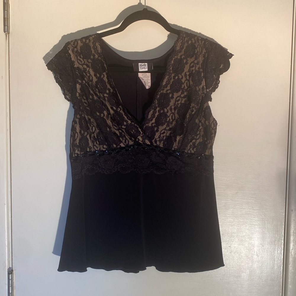 Dress peplum top